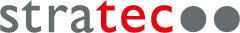 Logo Stratec, Verlinkung zu www.stratec.com